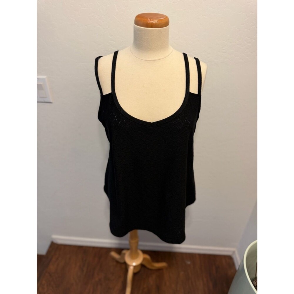 Zanzea Black Double-Strap Tank Top